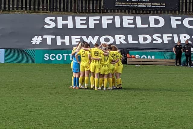 Team bonding for Fylde ahead of kick-off in Sheffield