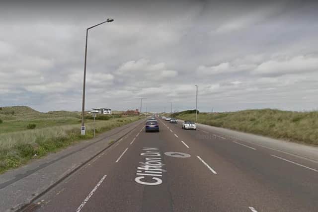 Clifton Drive North will get a two-way segregated cycle lane on the coastal side of the road (image: Google)