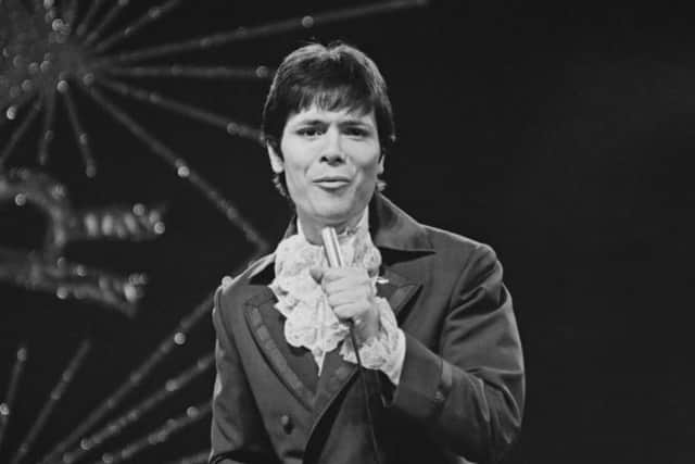 Cliff Richard singing for the United Kingdom in the 1968 Eurovision Song Contest
