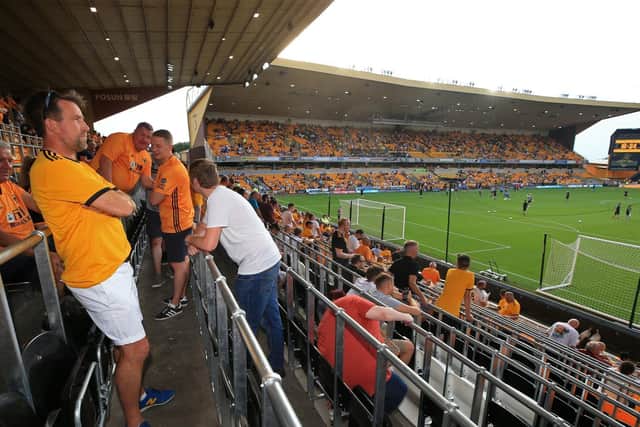 Premier League side Wolves have already installed safe standing rail seats at Molineux