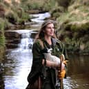 Amanda Owen on her farm in North Yorkshire