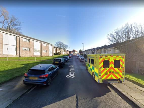 Three fire engines from Blackpool, Bispham and South Shore, as well as the aerial ladder platform, were called to a house fire in Scorton Avenue, Blackpool at 4.09pm on Tuesday (October 12). Pic: Google