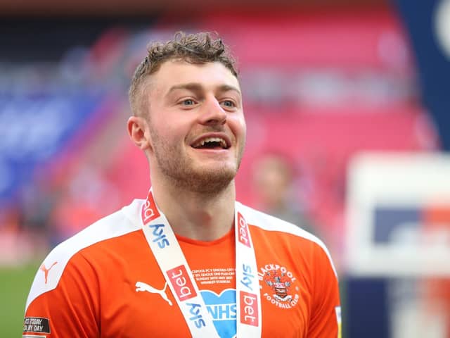 Embleton helped the Seasiders win promotion from League One last season