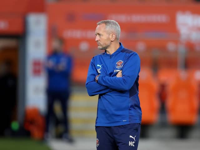 Blackpool boss Neil Critchley