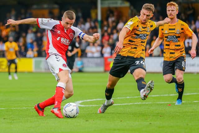 Fleetwood Town captain Jordan Rossiter Picture: Sam Fielding/PRiME Media Images Limited