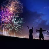 Where are you watching the fireworks in Lancashire on bonfire night?
