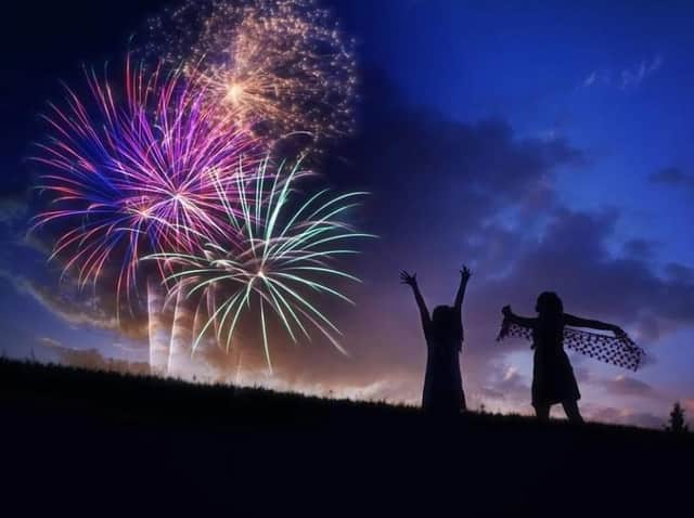 Where are you watching the fireworks in Lancashire on bonfire night?