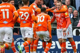 Blackpool defeated Blackburn Rovers in their last game before the international break