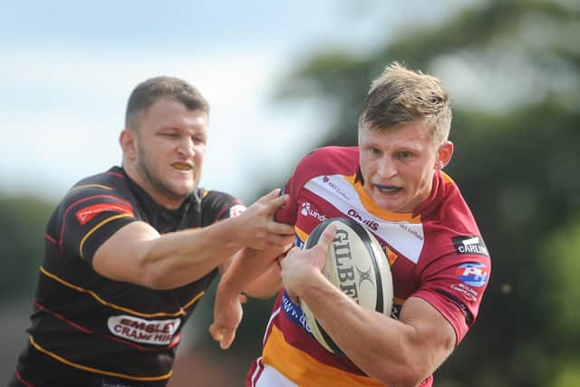 Tom Grimes scored two tries and was sinbinned