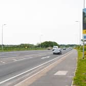 Work is continuing on the £50m work to ease traffic along the A585