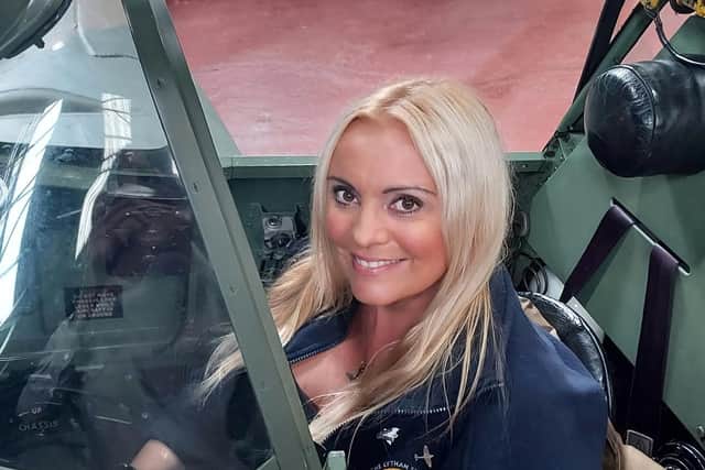 Melissa Neal who has joined the Hangar 42 museum in Blackpool
