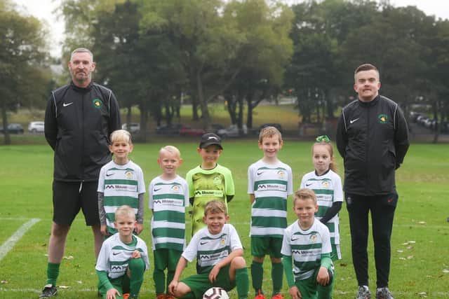 The Foxhall Sporting Under-8s team
