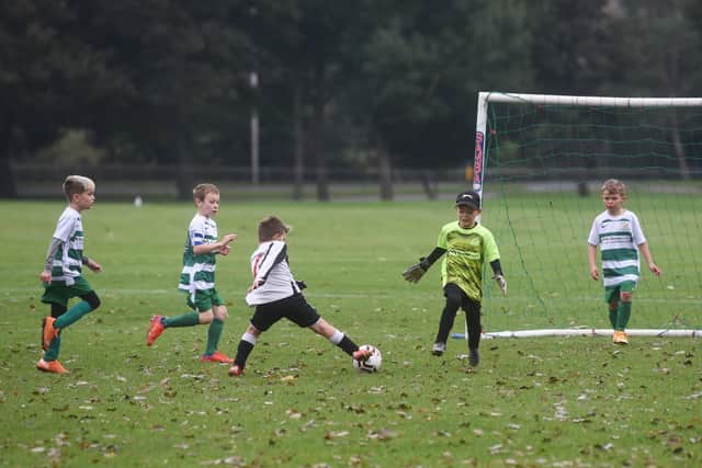 Action from our match of the week at Stanley Park
