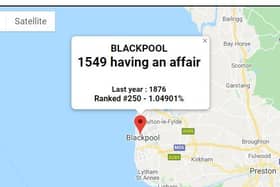The number of 'cheaters' in Blackpool has gone down