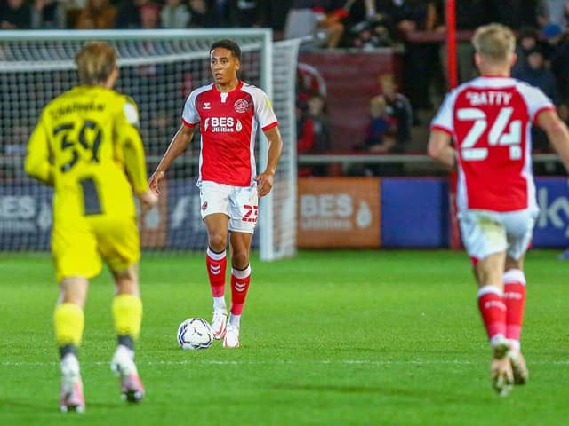 James Hill brought up a half-century of Fleetwood Town appearances in midweek Picture: Sam Fielding/PRiME Media Images Limited