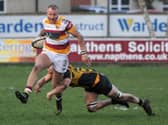 Fylde's Henry Hadfield picked up a leg injury last weekend