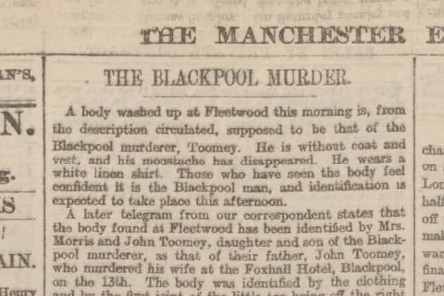 The articles of the time detailing the murder, manhunt and subsequent suicide