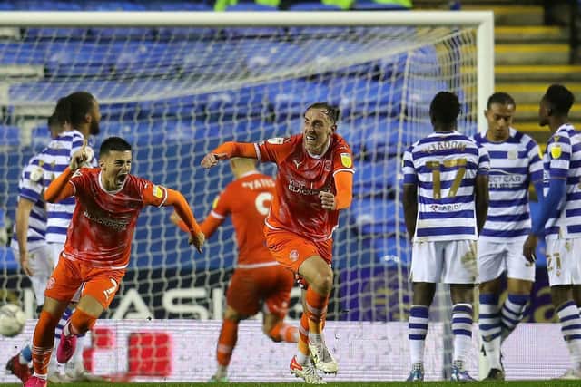 Blackpool's fabulous fightback at Reading began with Owen Dale's debut goal