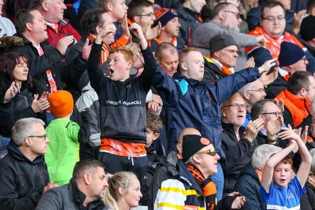 Neil Critchley praised Blackpool's fans for their backing during the win against Blackburn Rovers