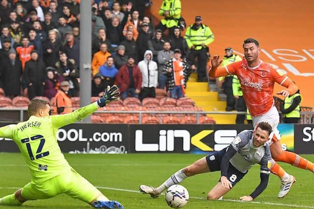 Gary Madine scored his first goal in nine months after an injury-plagued year