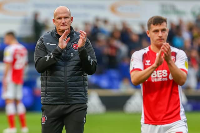 Simon Grayson applauds the fans and says he was 'devastated' for those who travelled to Ipswich