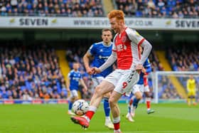 Callum Morton equalised for Fleetwood at Portman Road