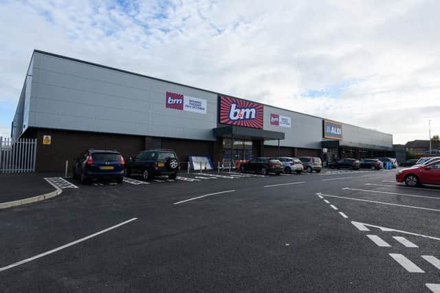 The new B&M shop, off Holyoake Avenue, Bispham
