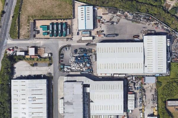 Burn Hall Industrial Estate, Fleetwood (image: Google Earth)
