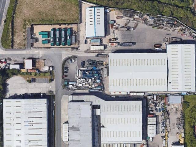 Burn Hall Industrial Estate, Fleetwood (image: Google Earth)