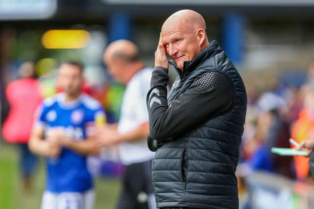 Simon Grayson knows the line between victory and defeat is very fine in League One