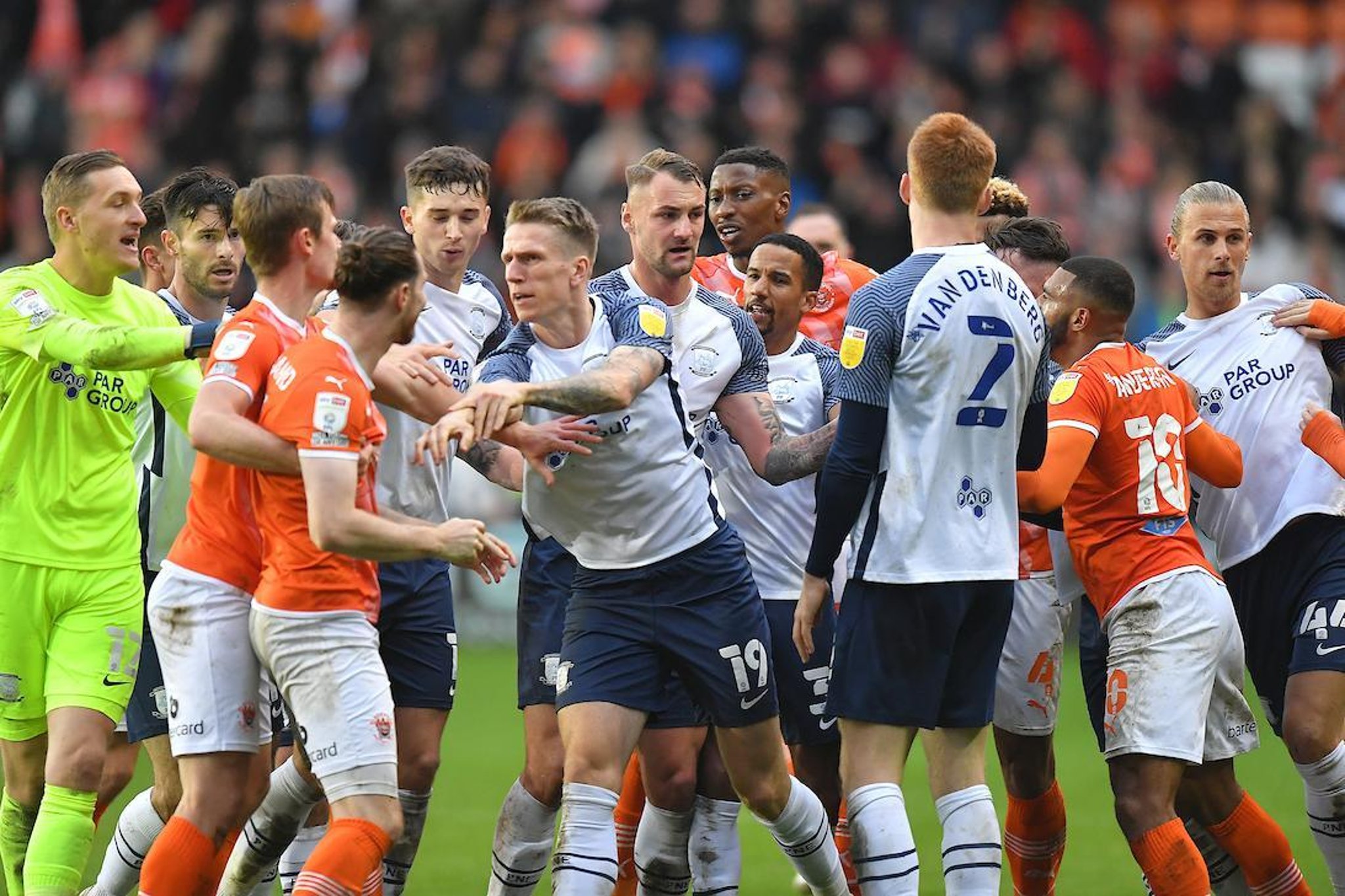 Blackpool and Preston North End slapped with FA charge following derby  melee | Blackpool Gazette