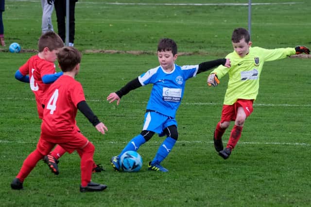 Action from our Under-7s Blackpool and District Youth League match of the week