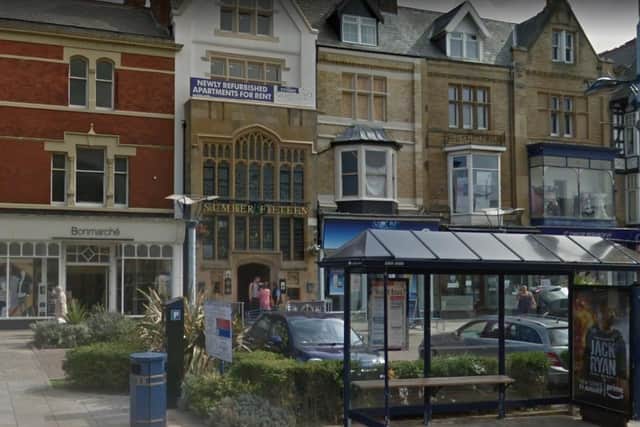 Police were called to a report of a fight outside Number 15 bar in St Annes Road West, St Annes at around 12.10am on Saturday (October 23). Pic: Google