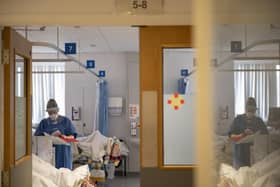 Inside the Covid Intensive Care Unit at Blackpool Victoria Hospital (Picture: Chimane Moore)
