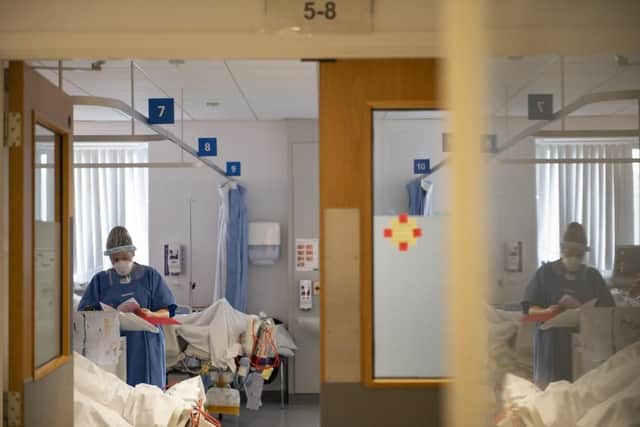 Inside the Covid Intensive Care Unit at Blackpool Victoria Hospital (Picture: Chimane Moore)
