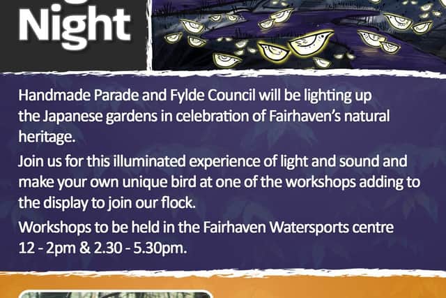 Details of the event, Flight Night