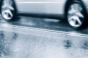 Take extra care in wet conditions