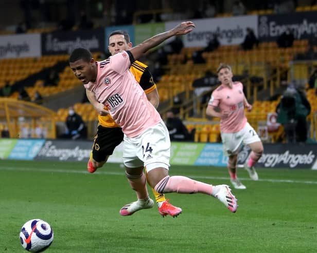 Sheffield United striker Rhian Brewster