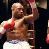 Nigel Benn and Chris Eubank in action during one of their fights