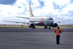 Commercial flights at Blackpool Airport such as those by Jet2 operated until October 2014 are the goal for Blackpool South MP Scott Benton who has welcomed a change in management at Squires Gate