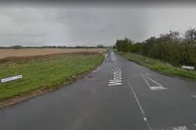 Emergency service teams were mobilised after a 999 call reported three vehicles trapped on a flooded stretch of Woods Lane near Sowerby at around 11.10am. Lancashire Police said the drivers found themselves stuck between Rapley Lane and Lewth Lane, with no way out of the flooded road. Pic: Google
