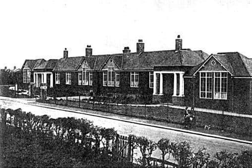 The old Fleetwood Grammar School building