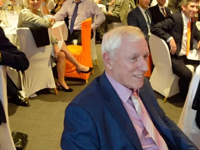 Tony Green was guest of honour at the dinner