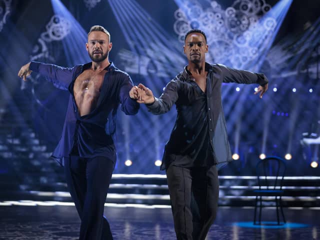 John Whaite and Johannes Radebe won plaudits for their rumba