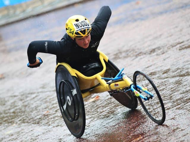 Shelly Woods has completed four major world marathons in six weeks.