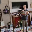 Jack Rhodes celebrates his 100th birthday at home in Bispham