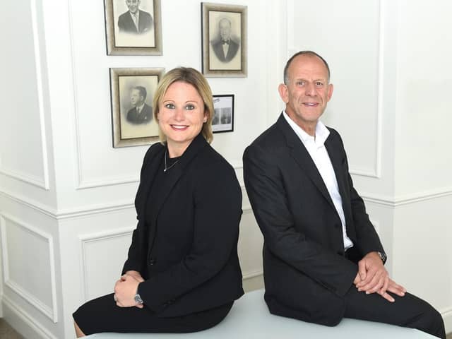 Anna Blackburn and Mark Adlestone of Beaverbrooks