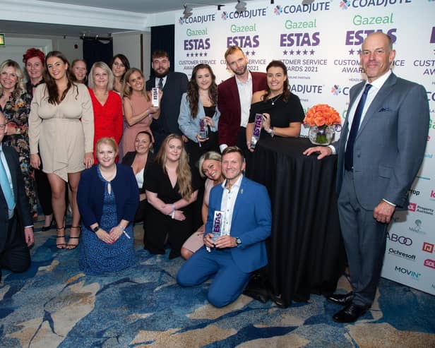 The team from Alexander Grace Law which won four ESTAs