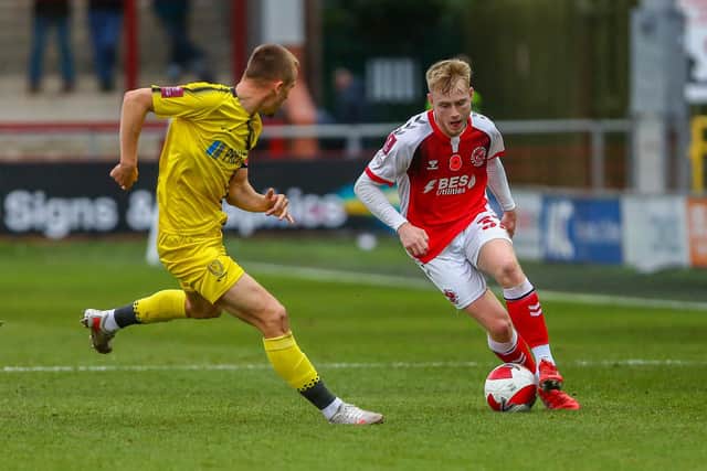 Paddy Lane has made 11 first-team appearances for Fleetwood