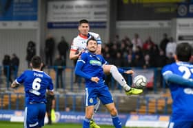 Danny Philliskirk took the captain's armband for Fylde in the absence of Alex Whitmore